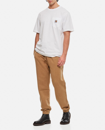 Carhartt Cotton T-shirt With Logo Patch In White