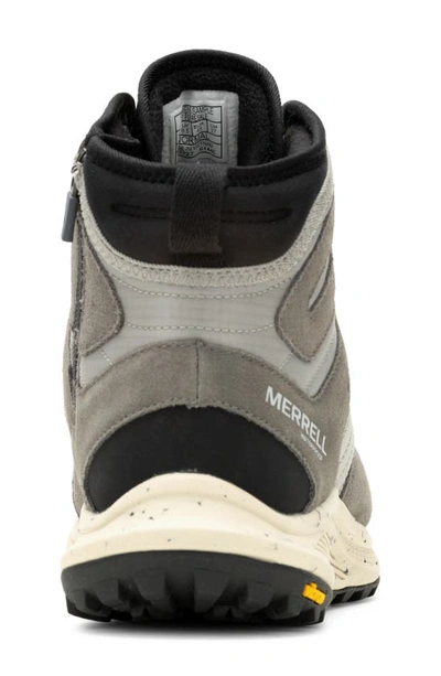 Shop Merrell Nova 3 Thermo Waterproof Hiking Shoe In Paloma/ Charcoal