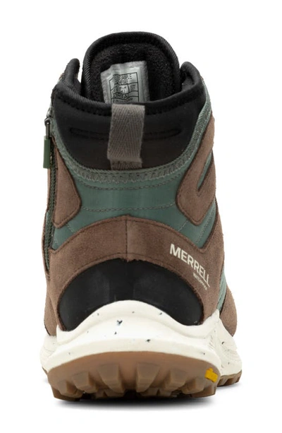 Shop Merrell Nova 3 Thermo Waterproof Hiking Shoe In Forest