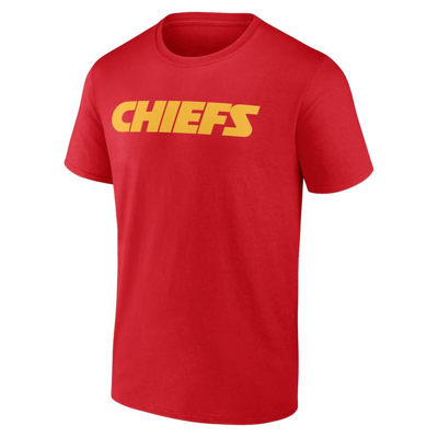 Shop Profile Red Kansas City Chiefs Big & Tall Two-sided T-shirt