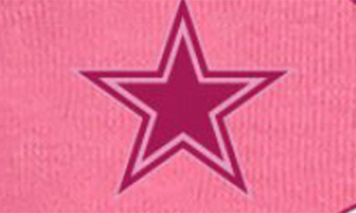 Shop Nfl X Disney Minnie Mouse Love My Dallas Cowboys Cotton Bodysuit In Dark Pink