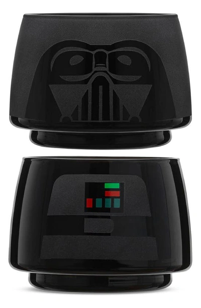 Joyjolt X Star Wars™ Darth Vader™ Set Of 2 Stacking Mugs In Darth Vader