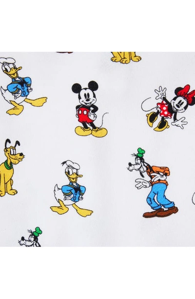 Shop Janie And Jack X Disney Mickey & Friends Print Romper In White Multi