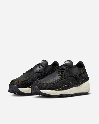 Shop Nike Air Footscape Woven Premium In Black