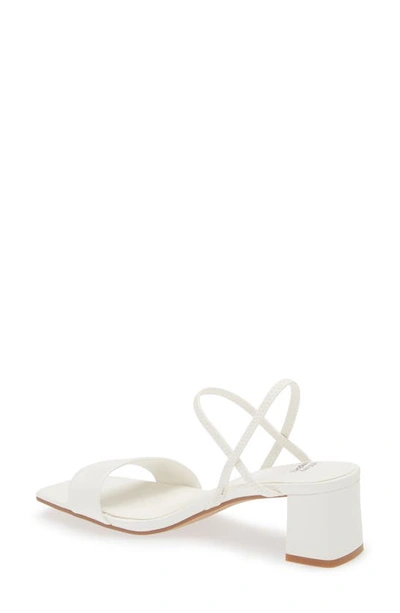 Jeffrey Campbell Adapt Slingback Sandal In White