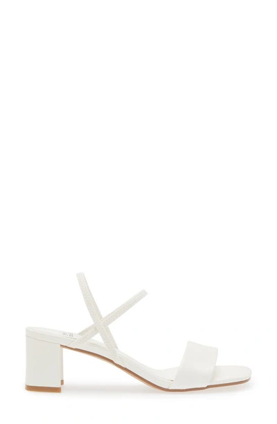 Shop Jeffrey Campbell Adapt Slingback Sandal In White