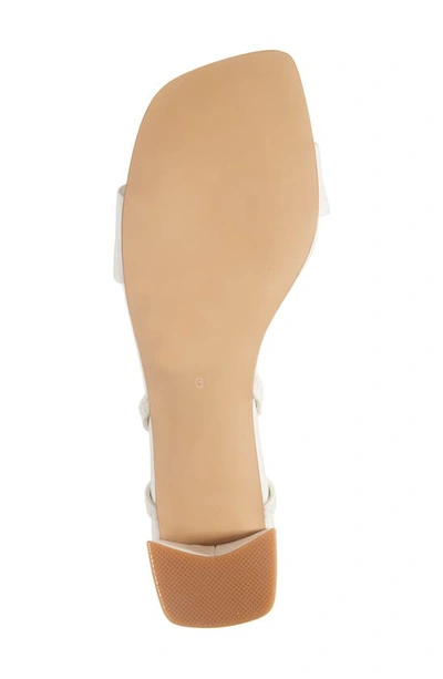 Jeffrey Campbell Adapt Slingback Sandal In White