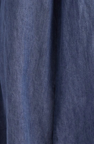Twp Demie Wide Leg Hemp Jeans In Medium Indigo