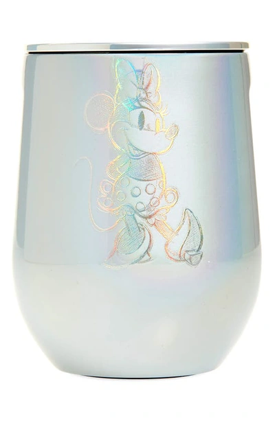 Shop Corkcicle X Disney100 Stemless Insulated Cup In Prismatic Minnie