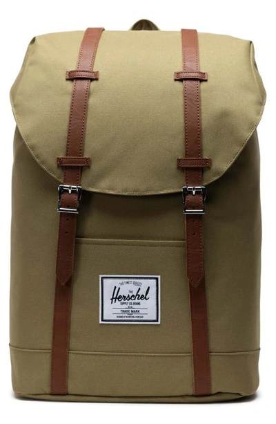 Shop Herschel Supply Co . Retreat Backpack In Dried Herb