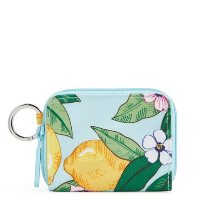 Shop Vera Bradley Lighten Up Petite Zip-around Wallet In Yellow