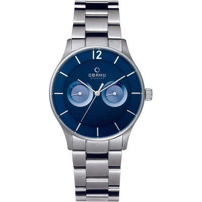 Shop Obaku Men's Classic Blue Dial Watch