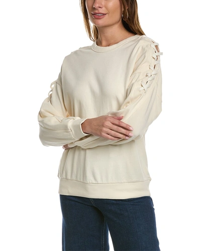 Shop Grey State Spencer Sweatshirt In White