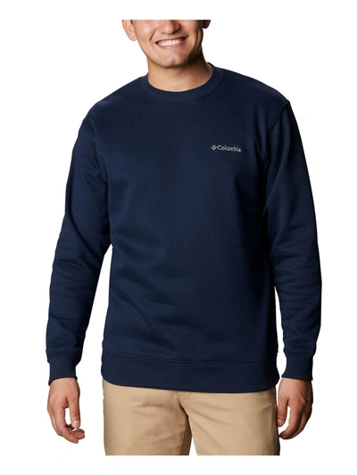 Shop Columbia Hart Mountain Mens Crewneck Cozy Sweatshirt In Multi