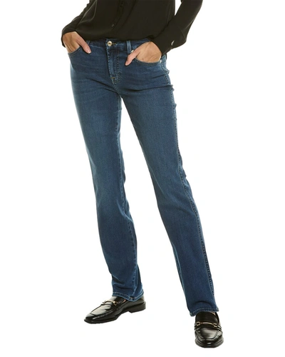 Shop 7 For All Mankind B(air) Kimmie Duchess Form Fitted Straight Leg Jean In Blue