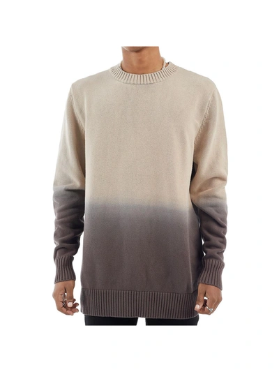 Shop Nana Judy Monterey Mens Cotton Dip-dye Pullover Sweater In Multi