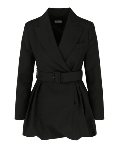 Shop Ferragamo Blazer Dress In Black