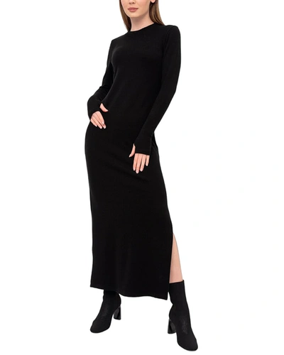Shop Laranor Midi Dress In Black