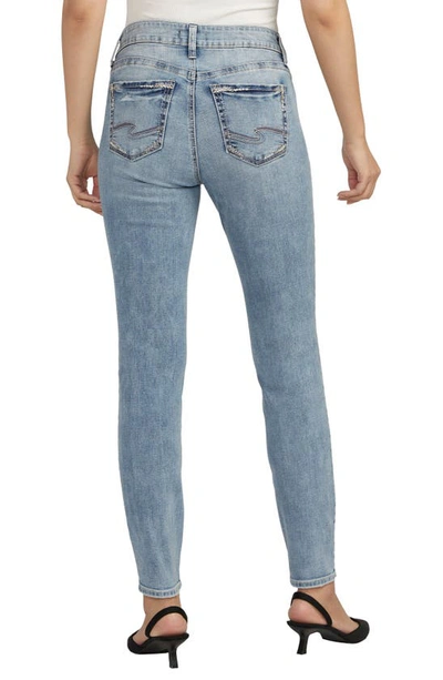 Shop Silver Jeans Co. Elyse Comfort Fit Slim Bootcut Jeans In Indigo