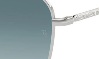 Ray Ban New Caravan 58mm Gradient Square Sunglasses In Grey Gradient
