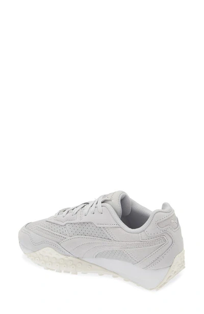 Shop Puma Blacktop Rider Sneaker In Ash Gray-warm White