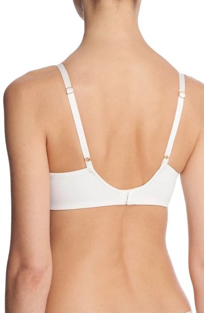 Natori Plush Romance Underwire Balconette Bra In Light Ivory
