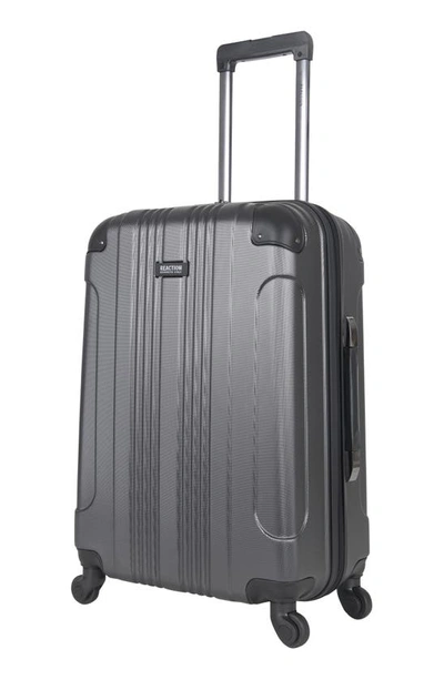 Kenneth Cole Reaction Out Of Bounds 24-inch Hardside Spinner Luggage In Charcoal