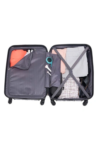 Kenneth Cole Reaction Out Of Bounds 24-inch Hardside Spinner Luggage In Charcoal