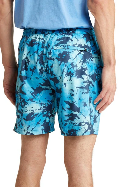Shop Hurley Explore H20 Dri Trek Ii Shorts In Blue Glaze
