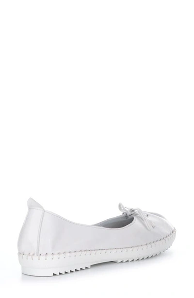 Shop Bos. & Co. Osaka Slip-on Sneaker In White Sauvage Soft Leather