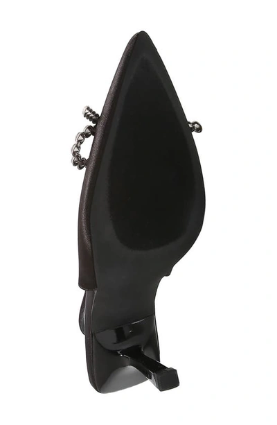 Shop Berness Lliliana Embellished Bow Slingback Pump In Black