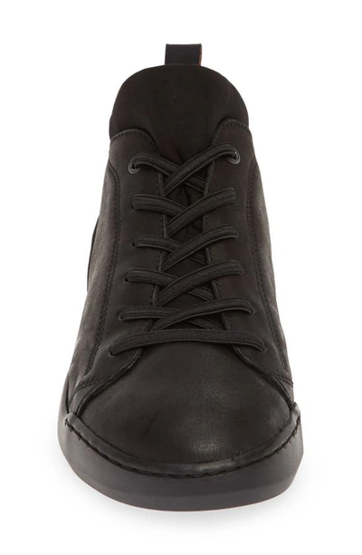 Shop Softinos By Fly London Biel Sneaker In Black Leather