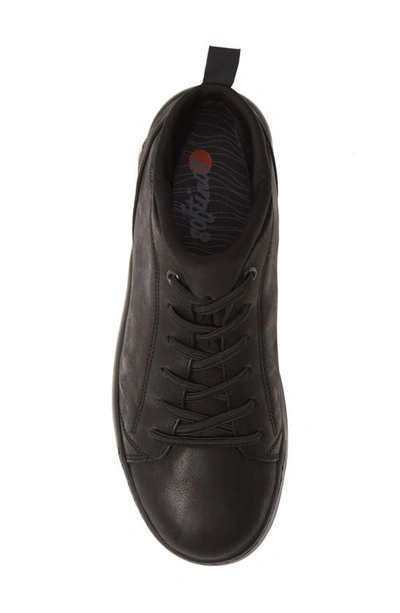 Shop Softinos By Fly London Biel Sneaker In Black Leather