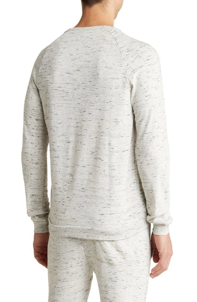 Shop Hurley Raglan Lounge Sweatshirt In Natural