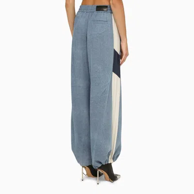Shop Amiri Blue Denim Trousers