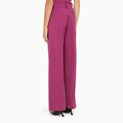 Shop Federica Tosi High Waisted Peony Trousers