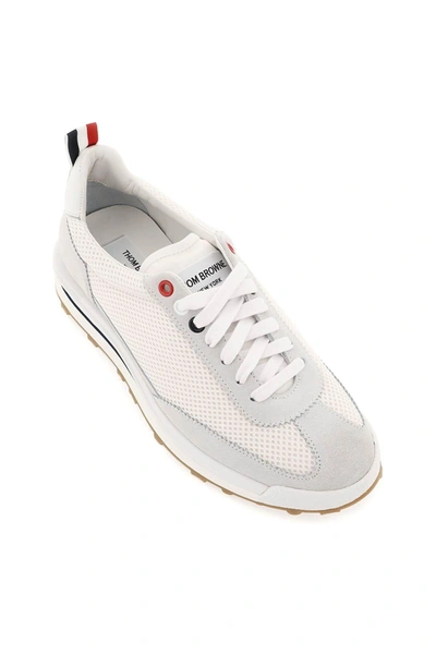 Shop Thom Browne Tech Runner Sneakers