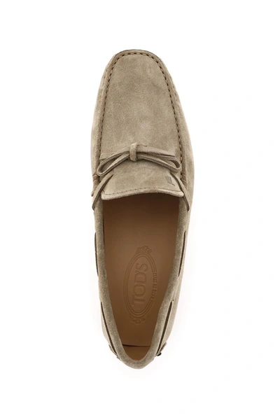 Shop Tod's Gommino Loafers With Laces