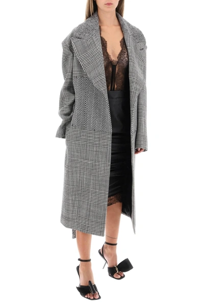 Tom Ford Wool Patchwork Coat