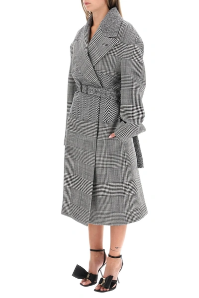 Tom Ford Wool Patchwork Coat