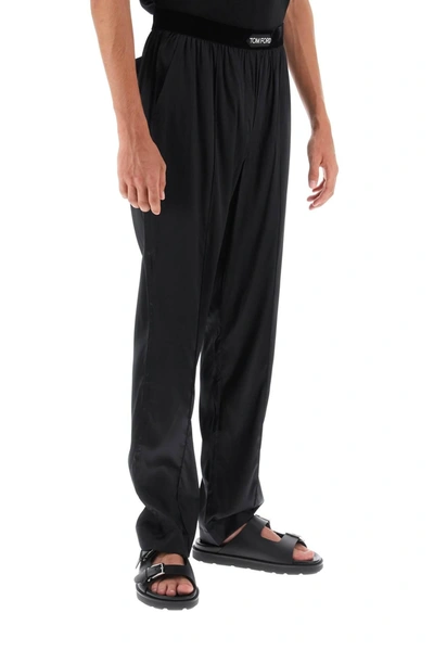 Shop Tom Ford Silk Pajama Pants