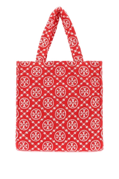 Shop Tory Burch T Monogram Terry Tote Bag