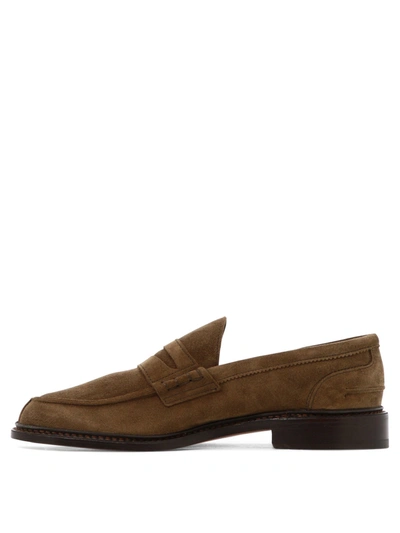 Tricker's Suede Loafers