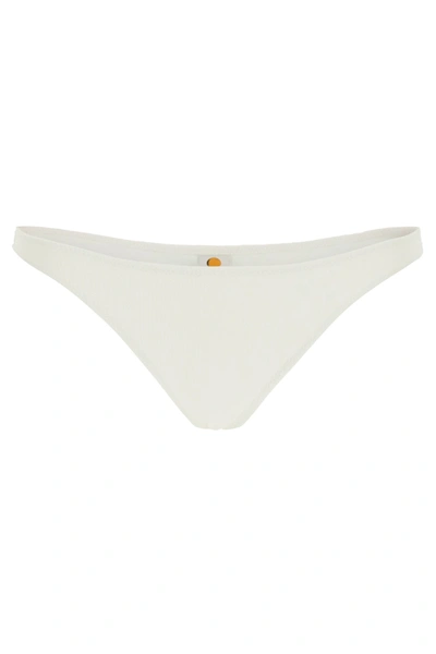 Shop Tropic Of C High Waisted Bikini Bottom In White Technical