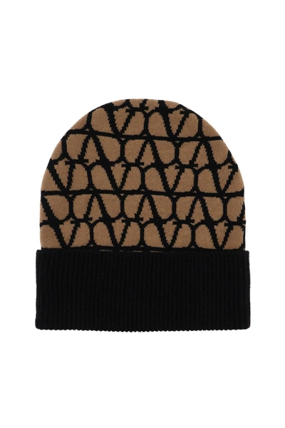 Shop Valentino Garavani 'toile Iconographe' Beanie