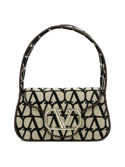 Shop Valentino Garavani Locò Toile Iconographe Handbag
