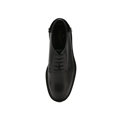 Shop Valentino Garavani  Garavani Leather Derbies