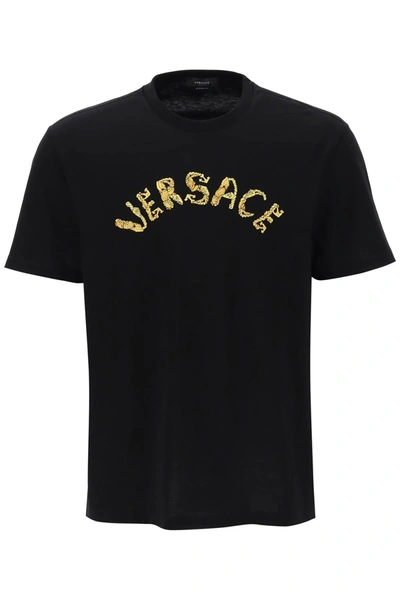 Shop Versace Seashell Baroque T Shirt