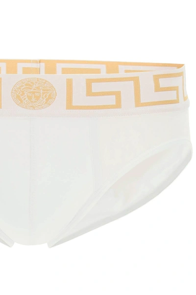 Shop Versace Underwear Briefs Tri Pack