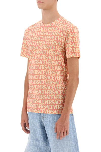Shop Versace Allover T Shirt